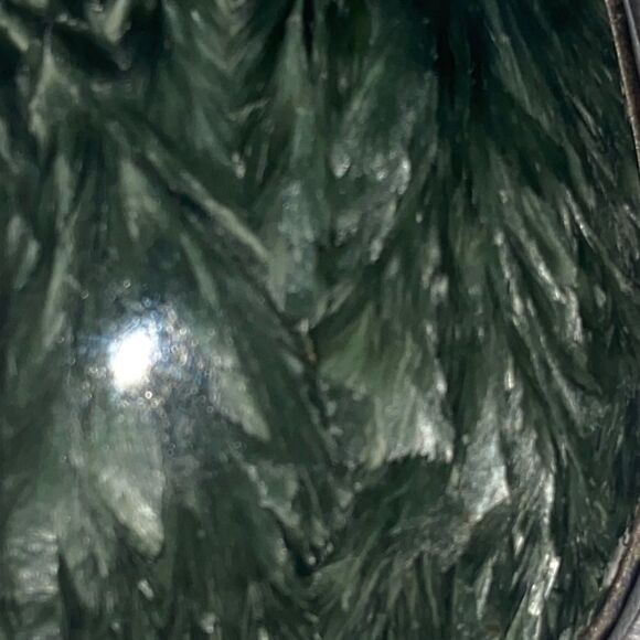 Seraphinite Pendent with Sterling Silver Italy Rope Chain Necklace - Picture 9 of 12